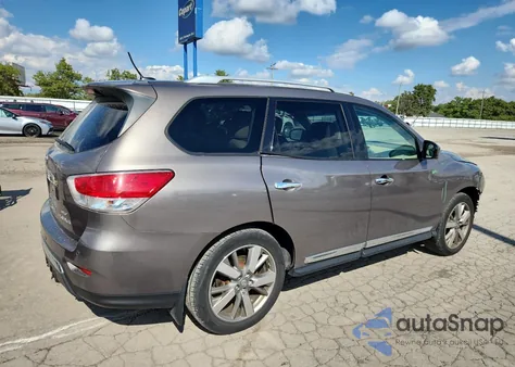 2013 Nissan Pathfinder S из США, поврежденный, VIN 5N1AR2MM1DC667114